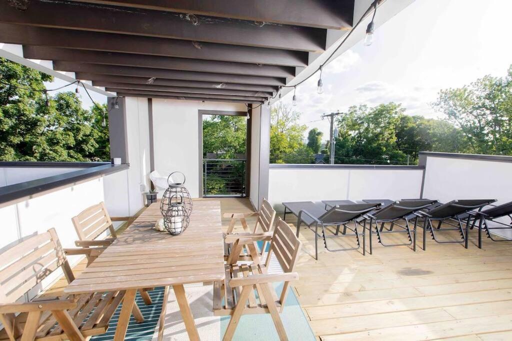 Modern Luxury Rooftop Deck, 3 Mi To Downtown Nashville Eksteriør bilde