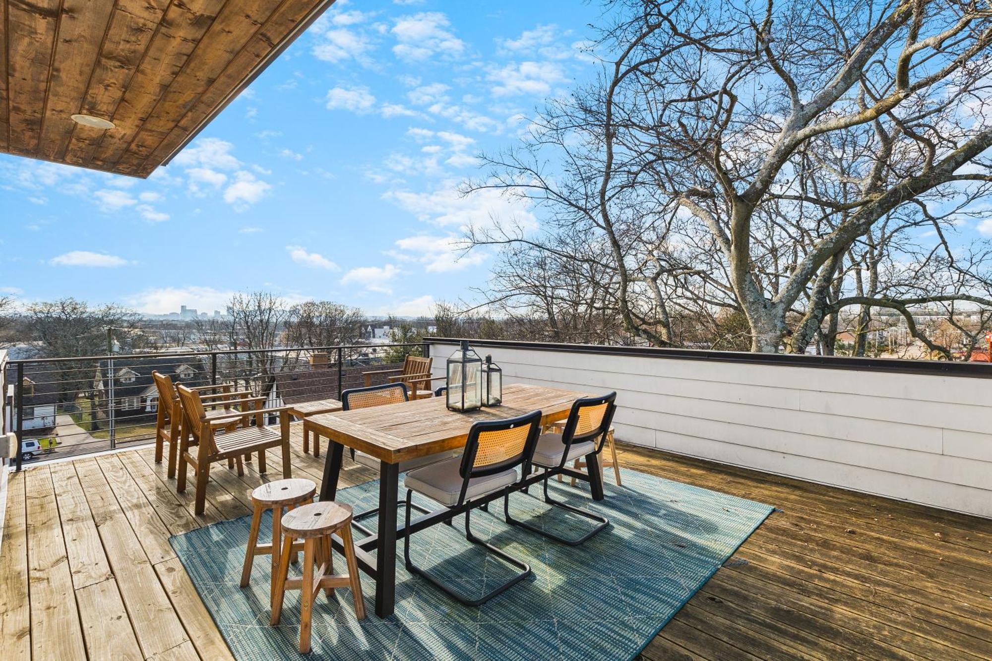 Modern Luxury Rooftop Deck, 3 Mi To Downtown Nashville Eksteriør bilde